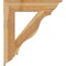 Ekena Millwork Funston Traditional Rough Sawn Bracket, Western Red Cedar, 6"W x 32"D x 36"H BKT06X32X36FST01RWR - alternate 4